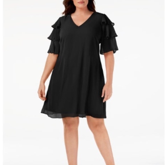 🆕 Calvin Klein Sz 22 Black Dress